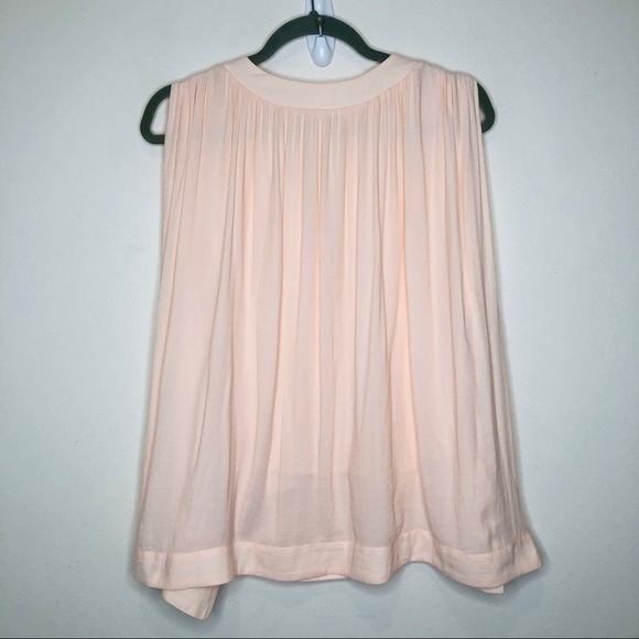 Free People Darcy Super V Cap Top Peach Pearl LG - Picture 6 of 6